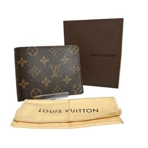 LOUIS VUITTON Brown Monogram Wallet